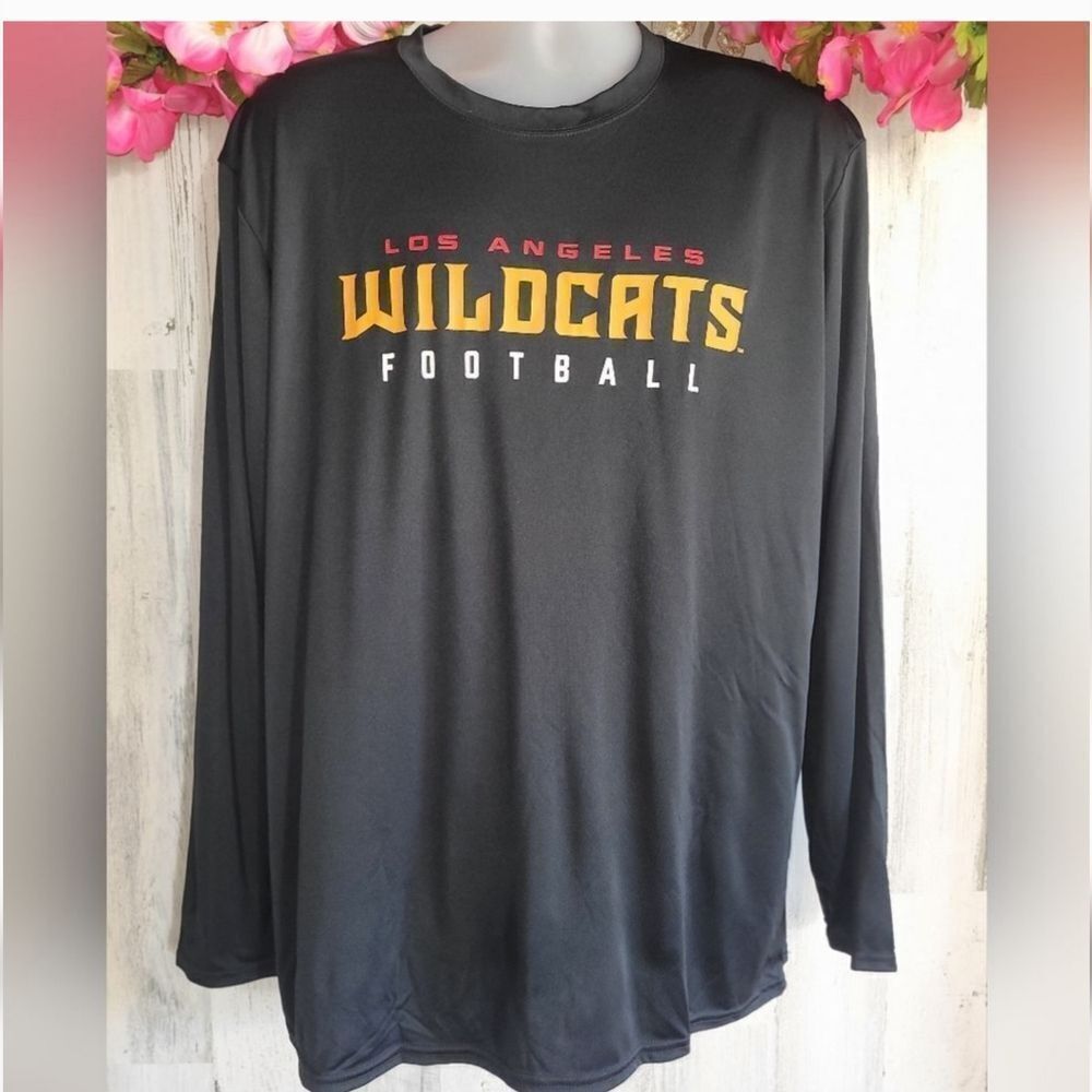 NWOT Los Angeles Wildcats Performance Tee Long Sleeve